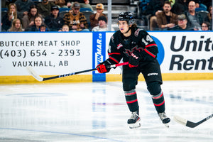 Lethbridge Hurricanes Black Replica Jersey