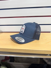 1423- BLUE WHITE LOGO HAT