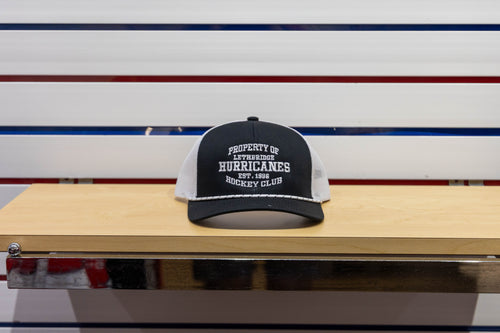 1437 - BLK ROPE HAT