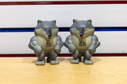 1316 - WOLF MASCOT RUBBER