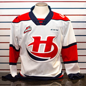 Lethbridge Hurricanes White Replica Jersey